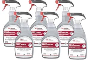 SC Johnson Professional Ready-To-Use Carpet Spotter, Carpet Stain Remover, 32 fl. oz., 6 Count, for Professional Use Only
