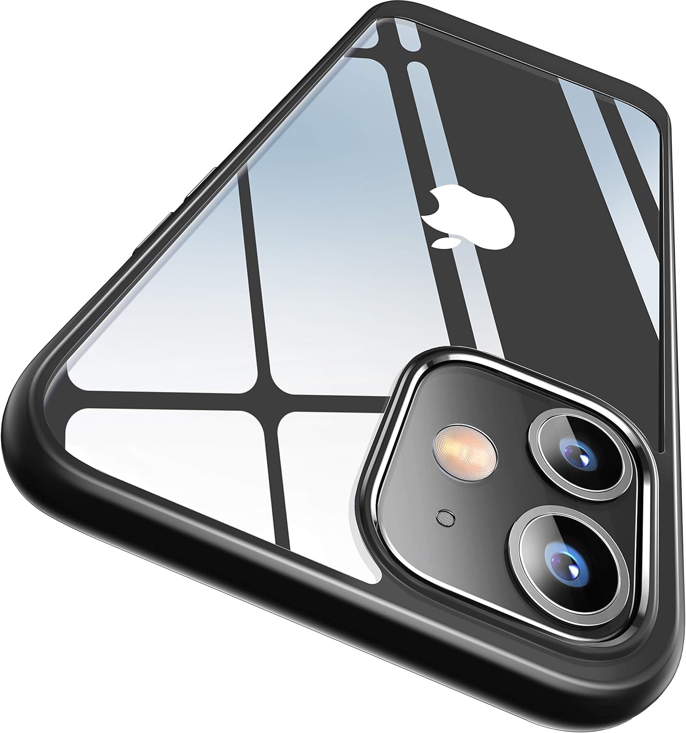 CASEKOO Crystal Clear Designed for iPhone 12 Case, iPhone 12 Pro Case, [Anti-Yellowing] [Military Grade Protection] Protective Phone Case Slim Thin Cover for iPhone 12/12 Pro 5G (6.1'') 2020-Clear
