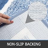 Pauwer Bath Mats Set 2 Piece Teal Ultra Soft Non Slip 50x80cm 50x60cm view 5