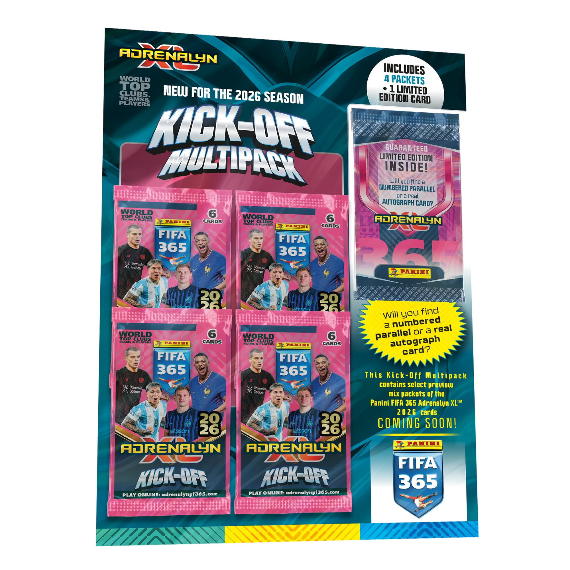 FIFA 365 Adrenalyn XL™ 2026 Kick-Off Multipack