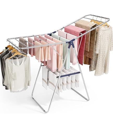 Drying Rack Cloth Hanger Stand Amazon Airer Amazon Laundry Rack