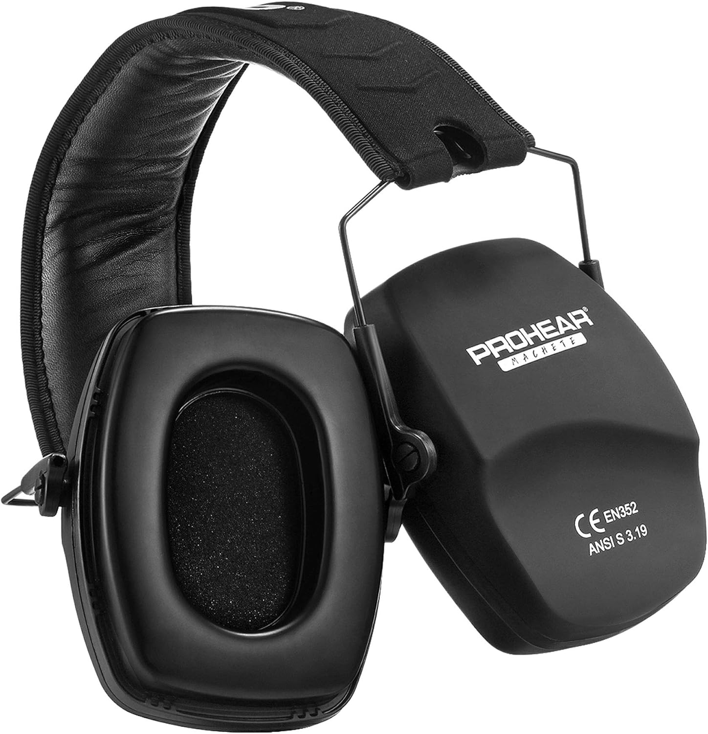 PROHEAR 016Gel Shooting Ear Protection Safety Muffs with Gel Ear Seals, NRR 26dB