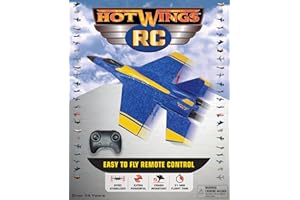 HOT WINGS PLANES Hot Wings RC Gyro Stabilized Easy to Fly Plane in Aviation Museums Nationwide