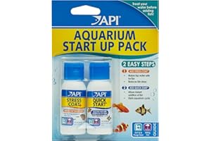 API AQUARIUM START UP PACK Water Conditioner 1.25-Ounce Bottle 2-Pack