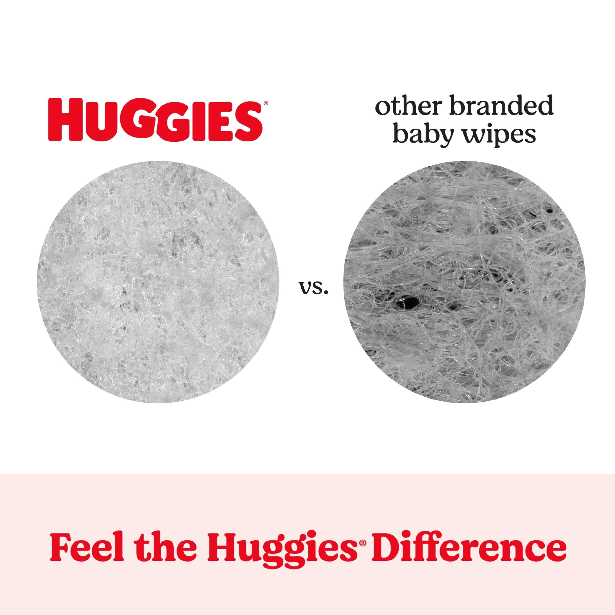 Huggies Simply Clean Unscented Baby Diaper Wipes, 11 Flip-Top Packs (704 Wipes Total), Packaging May Vary