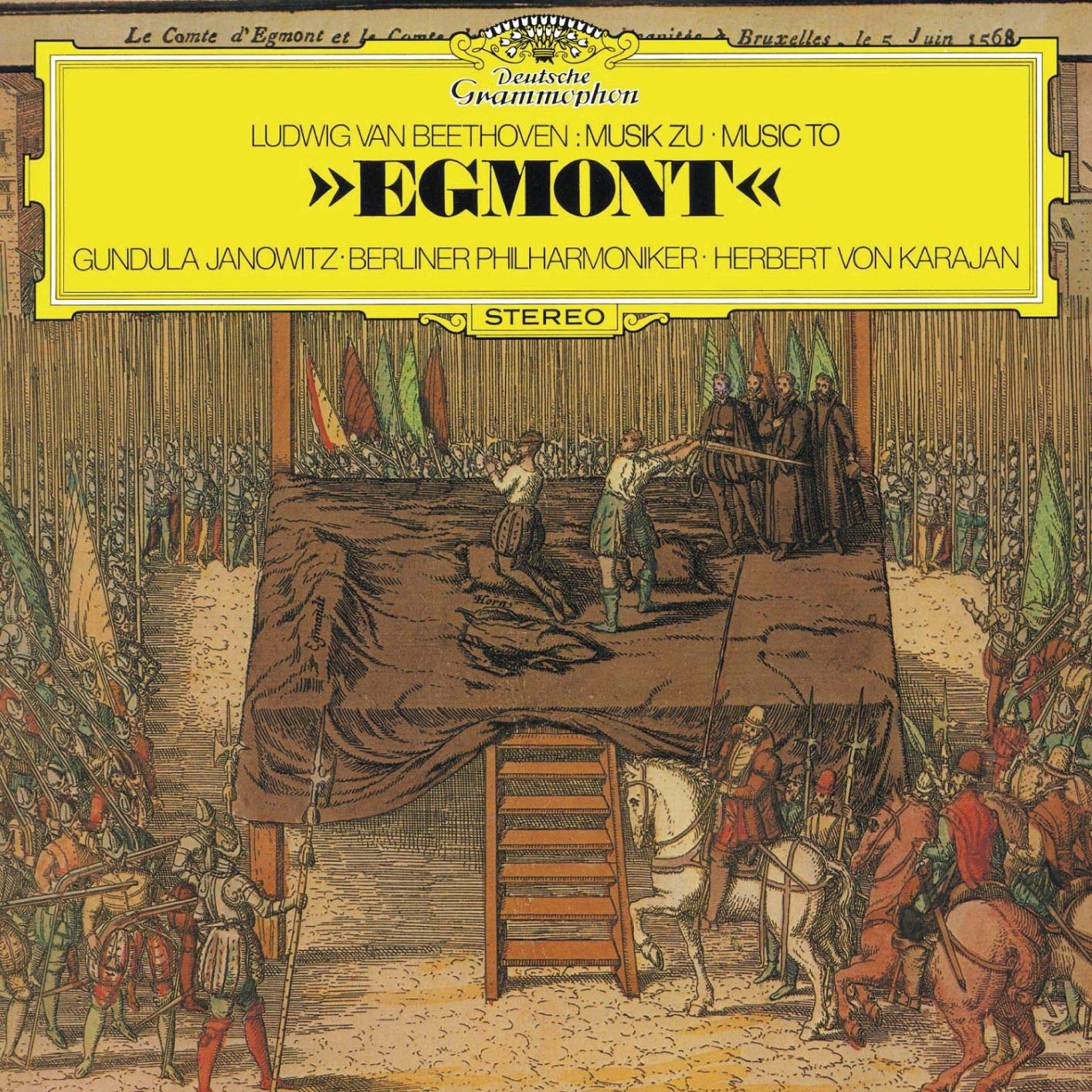 Beethoven Egmont. Wellingtons Sieg. Grosse Fuge Beethoven / Karajan