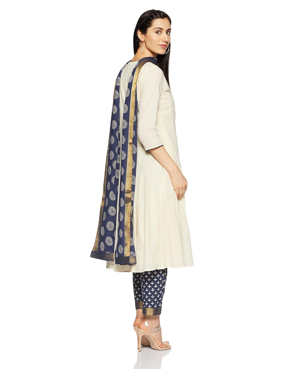 biba women's anarkali salwar suit