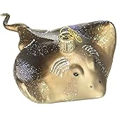 Old World Christmas Stingray Glass Blown Ornament for Christmas Tree, Handcrafted Holiday Decoration, Sea Collection