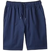 French Toast Boys' Pull-On Twill Shorts with Drawstring