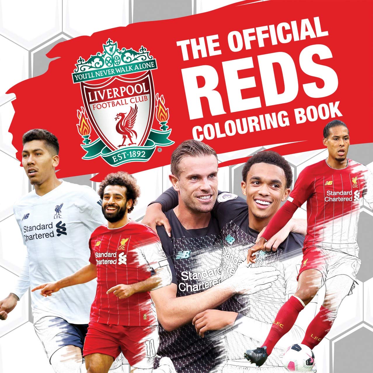 The Official Reds Liverpool Fc Colouring Book Twocan 9781913362133 Amazon Com Books