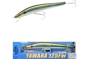 LUCKY CRAFT FlashMinnow 125 YAWARA, Saltwater Fishing Lures, Jerkbait Surf Fishing Accessories and Gear, Halibut and Bass Fishing Lures