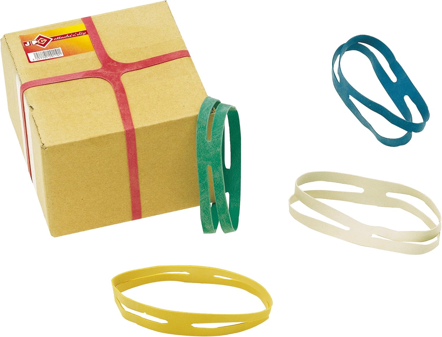 JPC 459122 160mm Size 4 Way Stretch Rubber Bands Amazon.co.uk Office