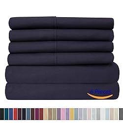 Full Size Bed Sheets - 6 Piece 1500 Supreme