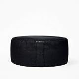 SAMAYA Meditation Cushion | Floor Pillow Zafu | Buckwheat Millet Filling | Designer Home | Made in USA