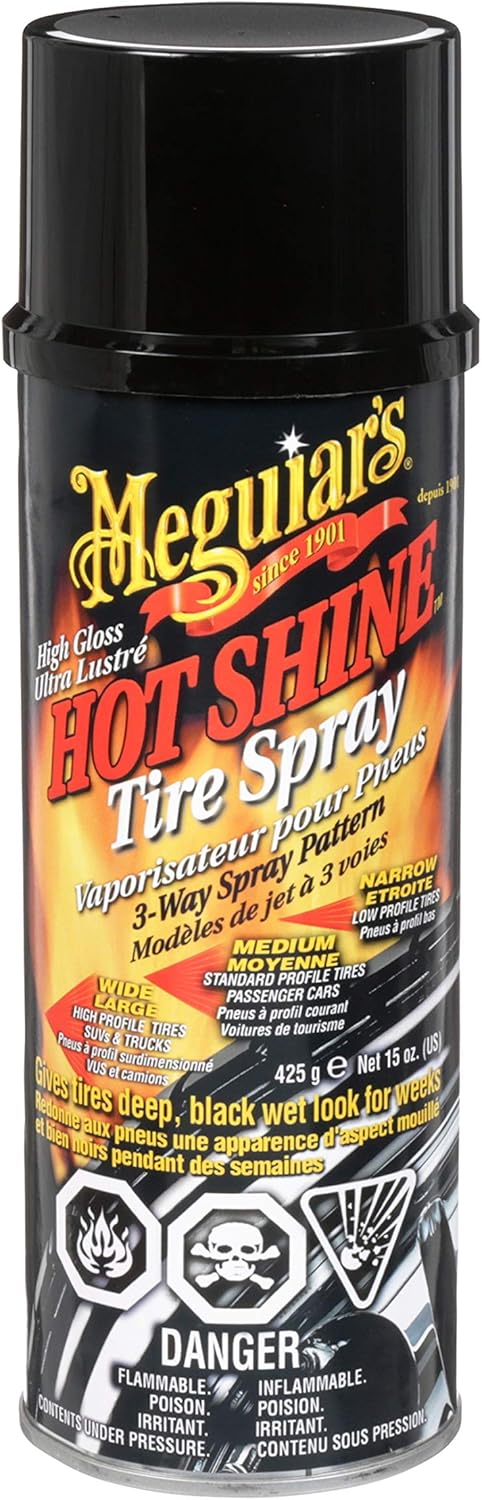 MEGUIAR'S G-13815 Hot Shine High Gloss Tire Coating - 15 oz.: Automotive