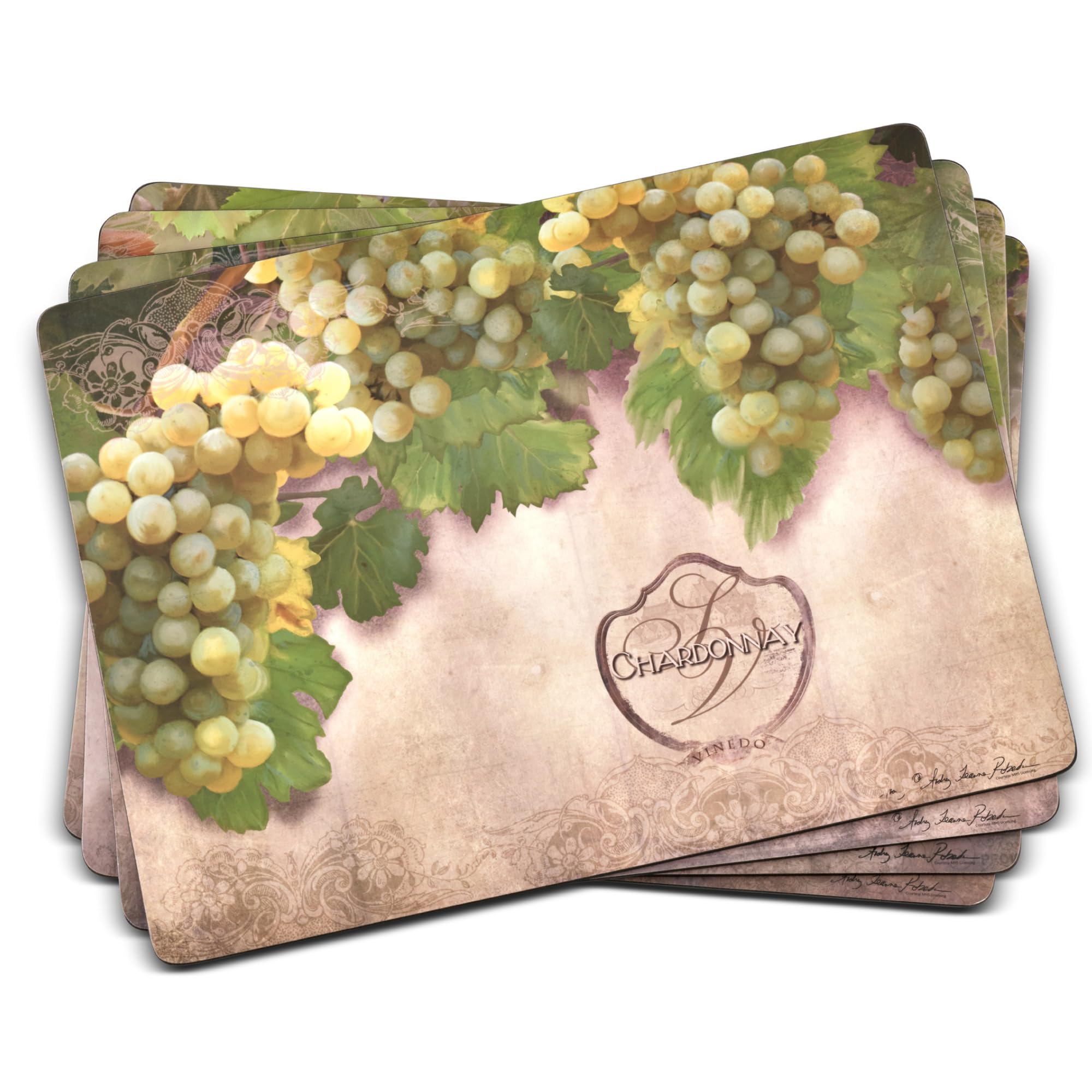 Pimpernel Tuscan Vineyard Set of 4 Placemats