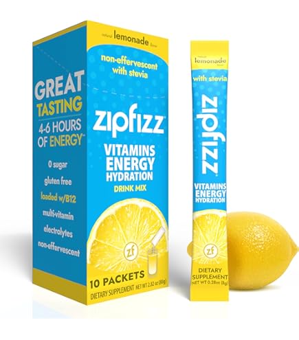 Amazon.com : Zipfizz Healthy Energy Drink Mix, Hydration with B12