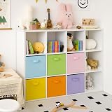 GRANNY SAYS Fabric Storage Cubes Pack of 6 33x33x32.4 cm Collapsible view 4