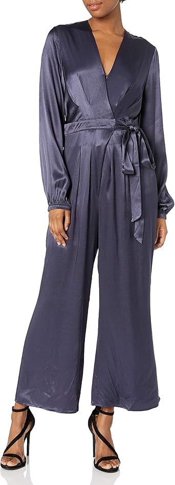 long sleeve cropped jumpsuit