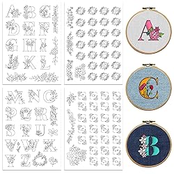 Peacoblue Water Soluble Embroidery Patterns for