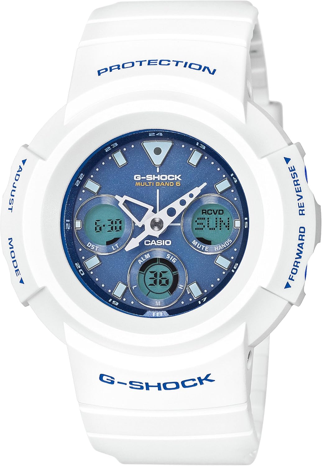 g shock sky blue