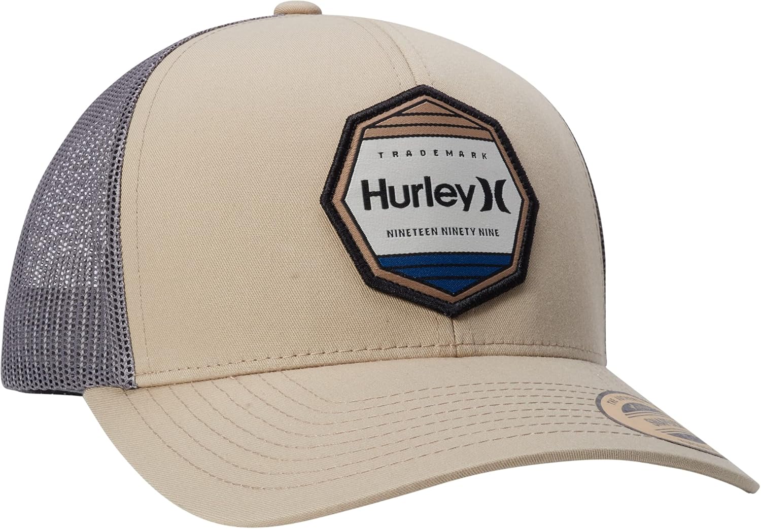 Hurley Pacific Patch Hat Khaki One Size: Clothing