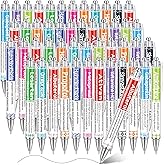 Kosiz 48 Pcs Pharmacy Pens Nurse Ballpoint Pens Bulk Black Ink Nursing Week Gifts for Women Student School Medical Assistant Pharmacist Technician Accessories Supplies