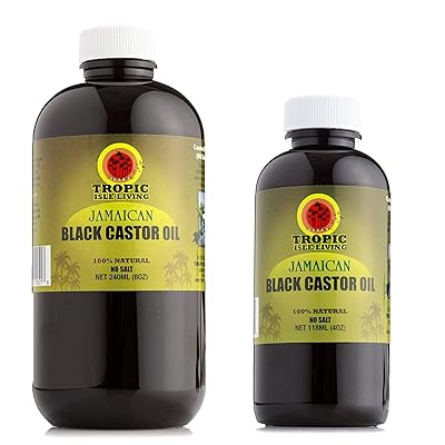 Buy Tropic Isle Living Jamaican Black Castor Oil Pet Plastic Bottle 4oz 8oz Online In Italy B08fz6x3bg