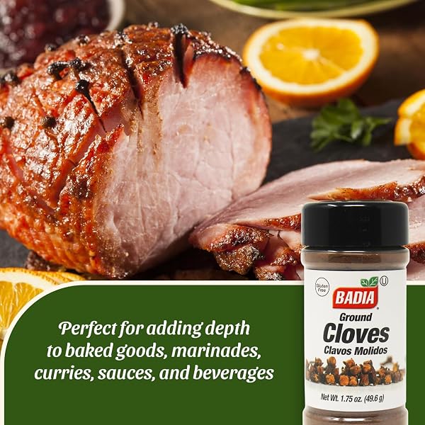 BADIA CLOVES GROUND, 1.75 OZ – PREMIUM QUALITY SPICE FOR BAKING, COOKING & BEVERAGES, AROMATIC & FLAVORFUL