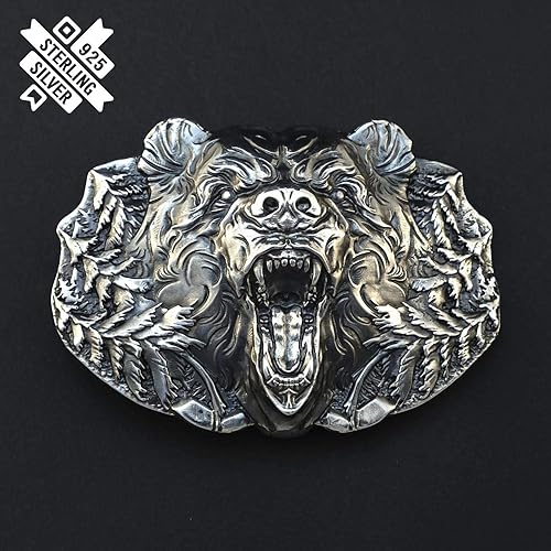 grizzly belt buckle