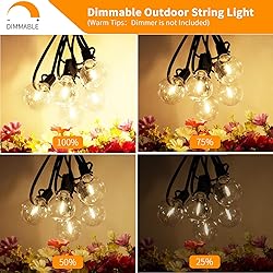 Svater Outdoor String Lights 150 FT, Patio Light