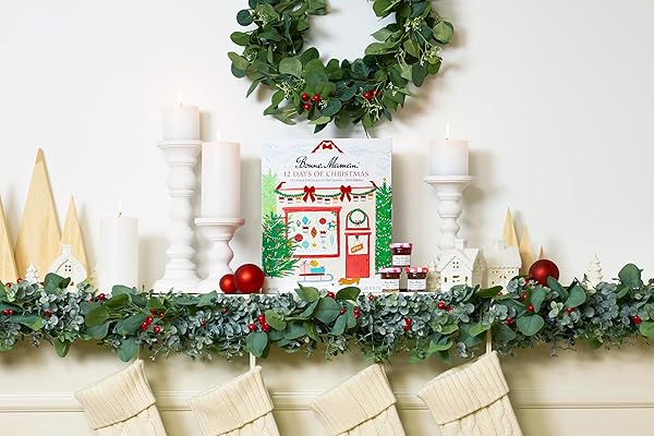 BONNE MAMAN 2024 LIMITED EDITION “12 DAYS OF CHRISTMAS”, 12 MINI SPREADS