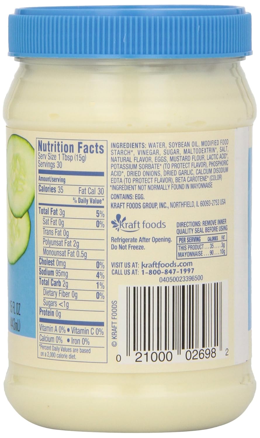 Kraft Mayo Nutrition Label Best Label Ideas 2019