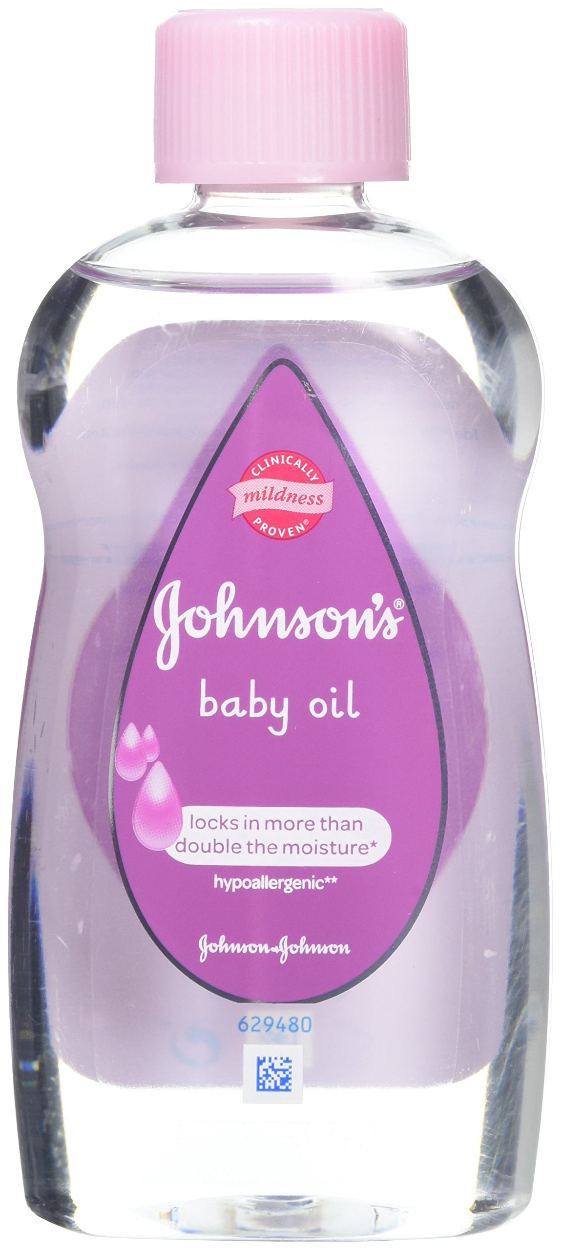 JOHNSON'S Baby Oil, 200 ml, Pack of 6