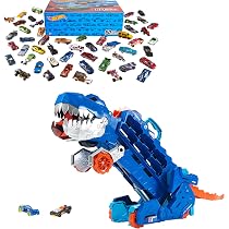Amazon.com: Hot Wheels City Ultimate Hauler, se transforma en T ...