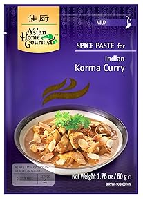 Asian Home Gourmet: Indian Korma Curry 1.75 oz (Pack of 12)