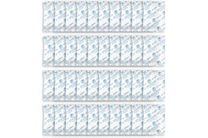 5Gram 40Packets Fonday Food Grade Silica Gel Packs Desiccants Moisture Absorbers Desiccants Packets Dehumidifier Packs