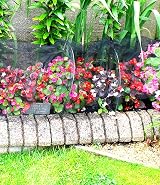 DIVCHI Cloche Net Grow Tunnel Plant Cover Black - Bird & Pest Protection view 7