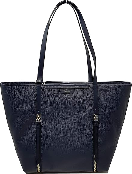 navy leather bags uk