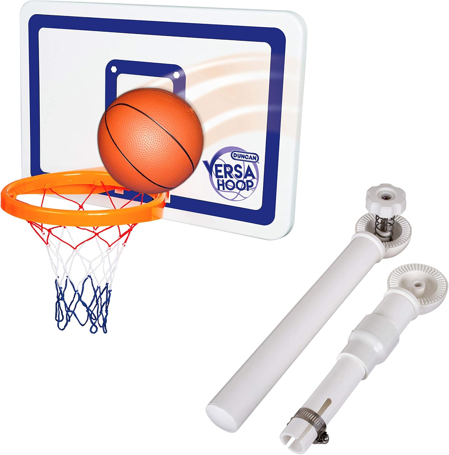 Duncan Toys Versahoop (VHOOP1) and 1" Angle Adapter (VAA1) Kit, XL Basketball Hoop and Mounting Accessories Complete Kit: Toys & Games