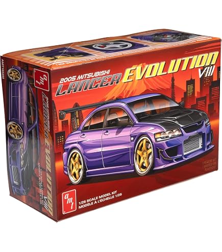 Amazon.com: AMT 1995 Mitsubishi Eclipse 1:25 Scale Plastic Model
