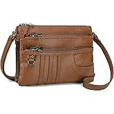 MINICAT Multiple Pockets Small Crossbody Purse Cell Phone Purse Shoulder Bags for Women Cross Body Bag for Woman