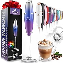 Zulay Kitchen Powerful Milk Frother Wand - Ultra