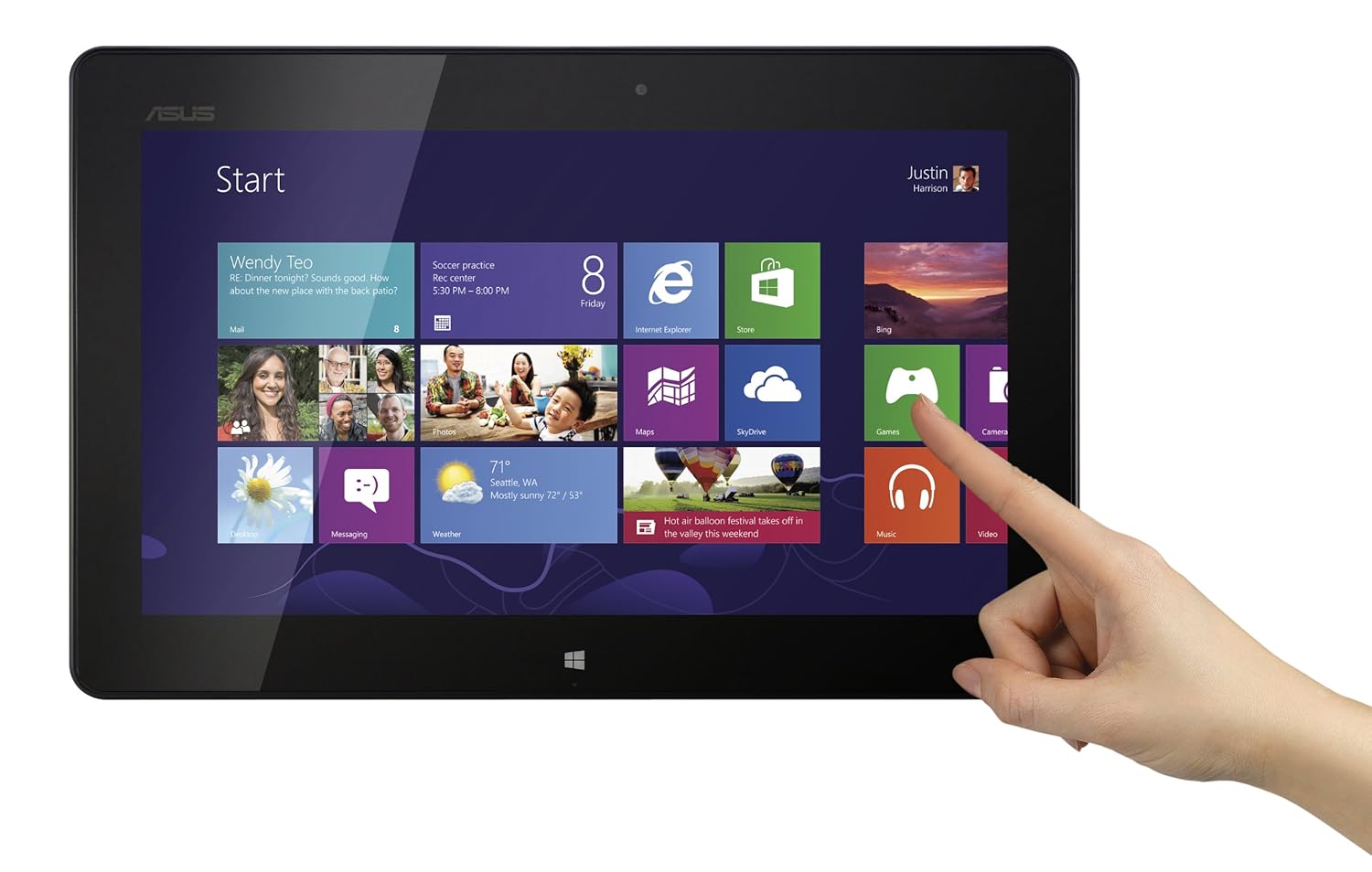 Amazon.com: ASUS VivoTab RT TF600T-B1-GR 10.1-Inch 32 GB Tablet (Gray) 2012  Model: Computers & Accessories