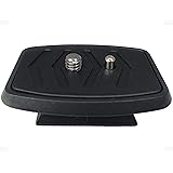 DaVoice 35mm Tripod Quick Release Plate Camera Mounting Adapter Replacement for Quantaray, Sunpak 5800d 7000tm, Slik, Walmart