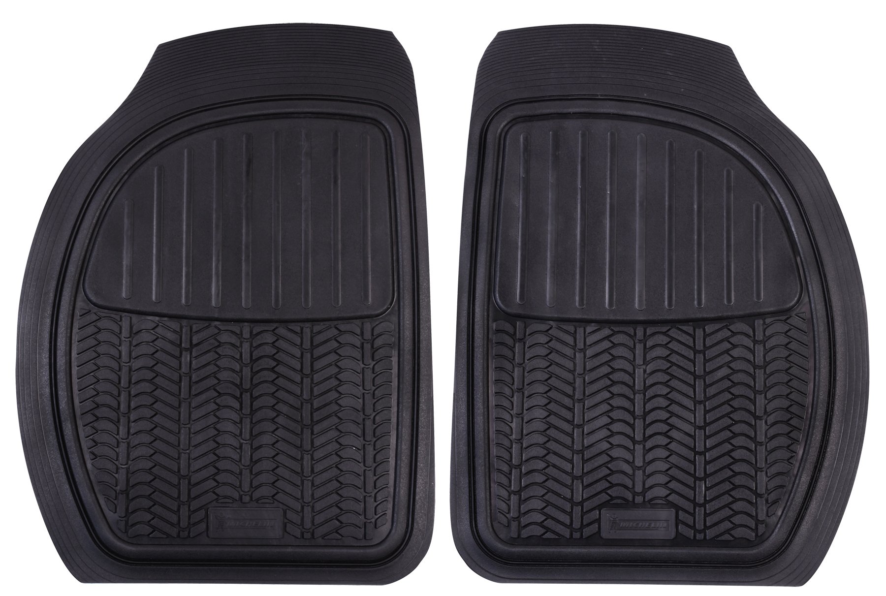 Michelin 009071 2 Channels Front Rubber Mat