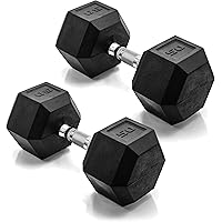 CAP Barbell Coated Hex Dumbbell Weight - Pairs | Multiple Options