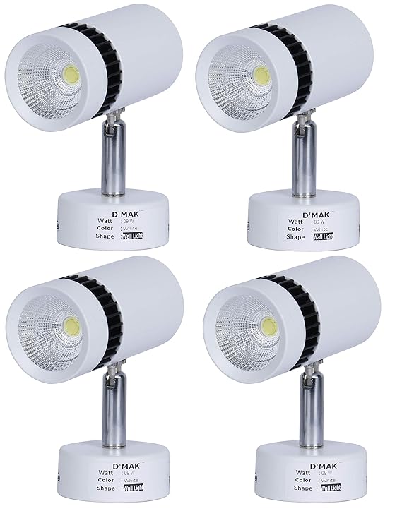 Happy Selling Brings White 9 Watt White Adjustable 180� LED Spot Wall Track Light (Decorative Spot Light) | Track Light | | led spot Track Light | {Set -04}