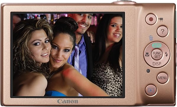 Canon PowerShot A4000 IS Digital Camera   Pink 16 0 MP 8x Optical Zoom 3 0 inch LCD