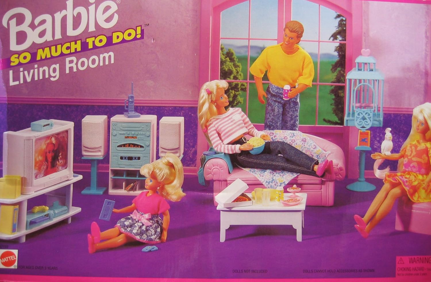 barbie living room